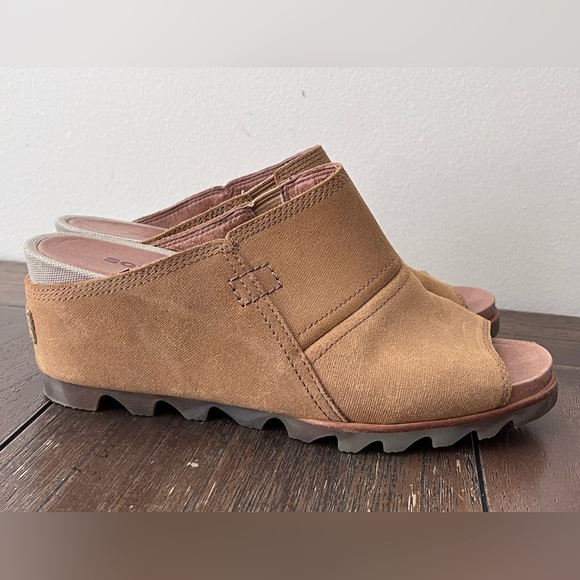 Sorel Joanie II Wedge Mule Sandals Womens size 9 - Picture 6 of 8